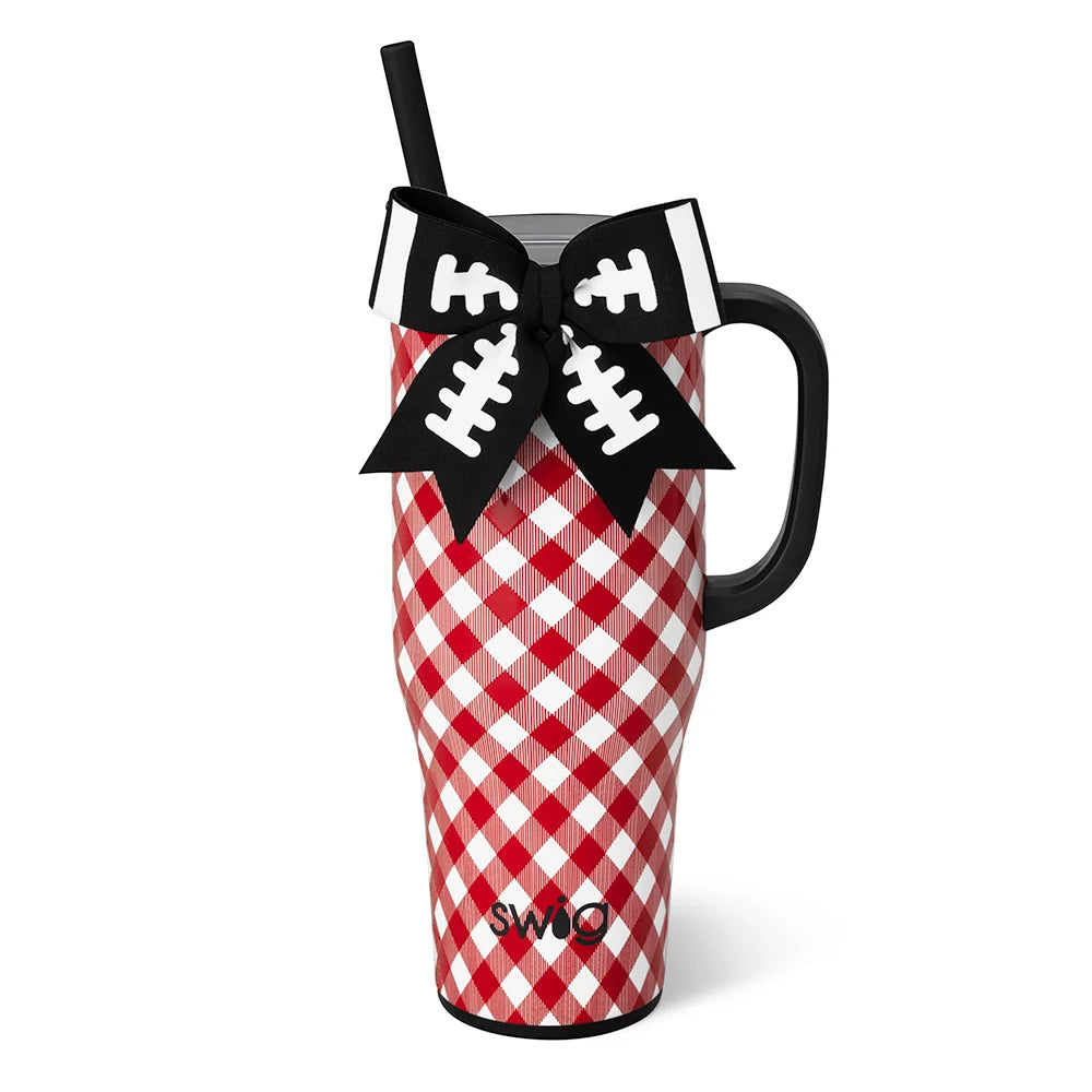 Gameday Gingham Mega Mug