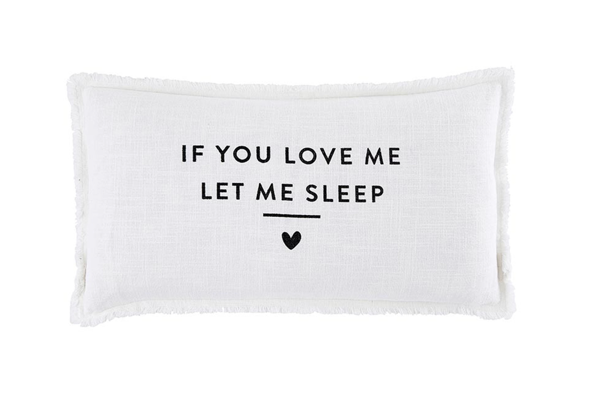 Let Me Sleep Pillow