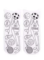 Coloring Socks for Kids