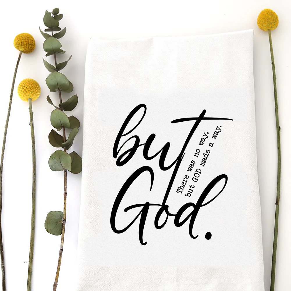 But God Tea Towel
