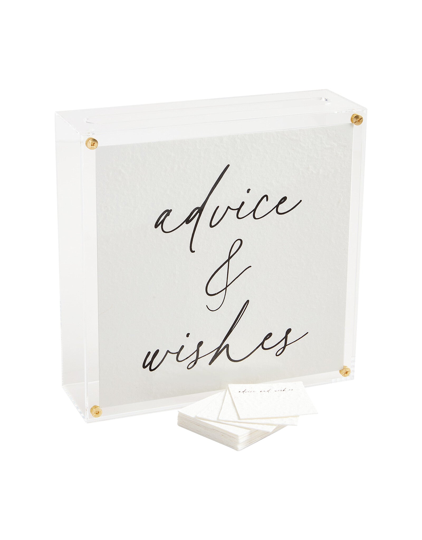 Advise & Wishes Box
