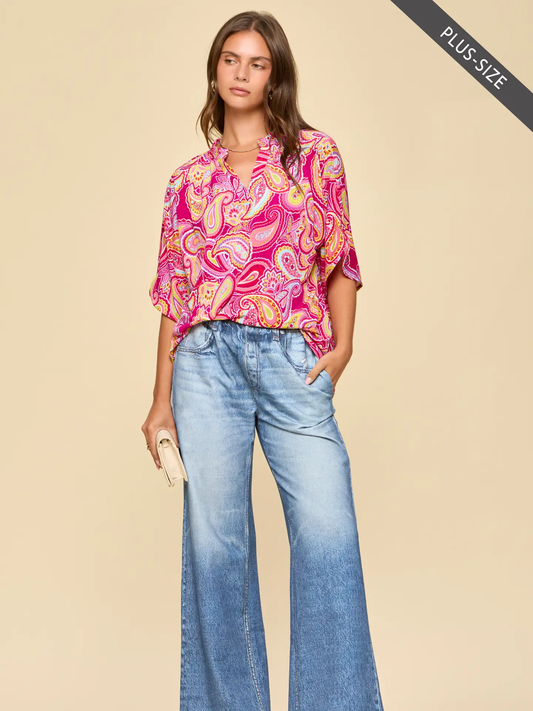 Jane Hot Pink Top